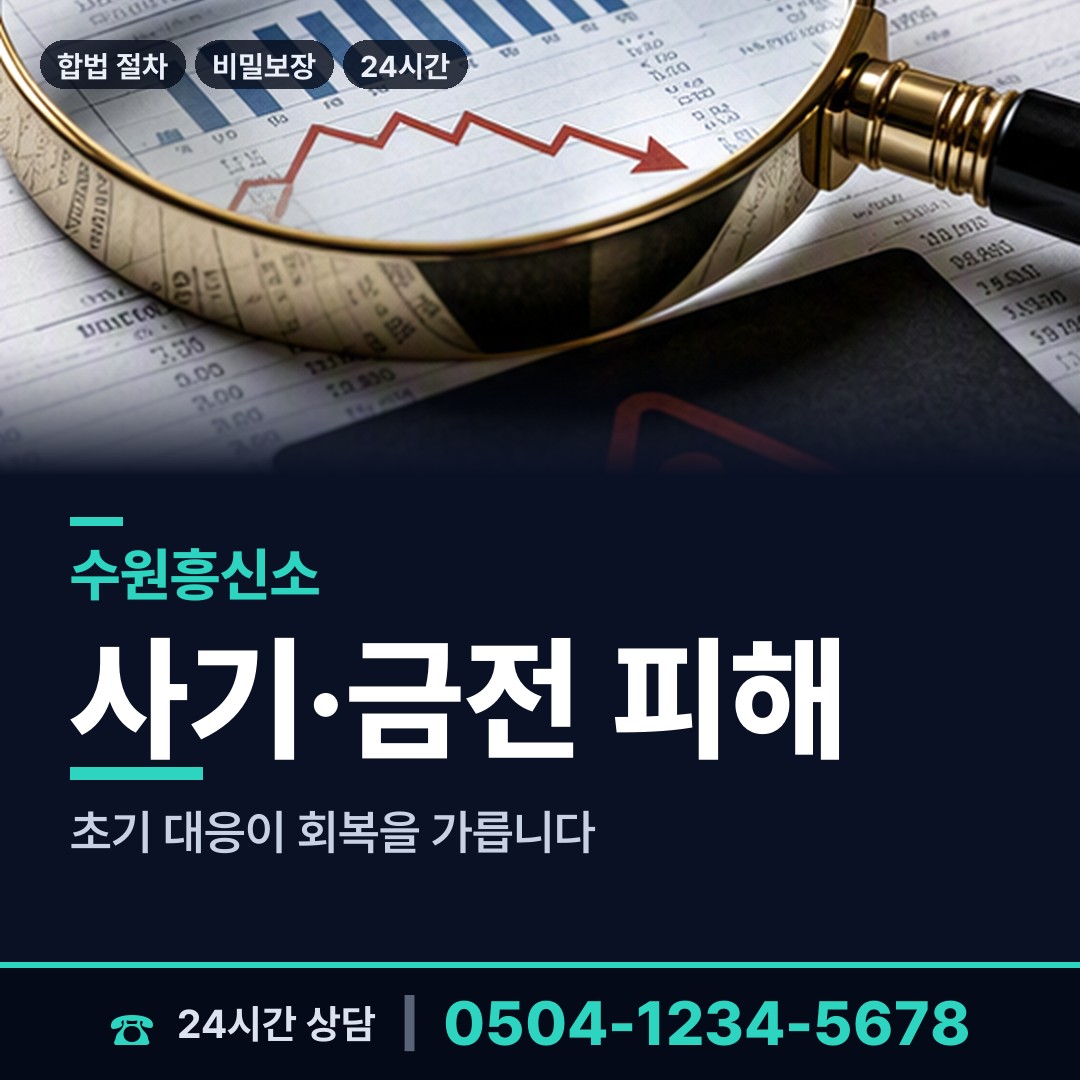 수원 매산동 사기범찾기 상담 안내